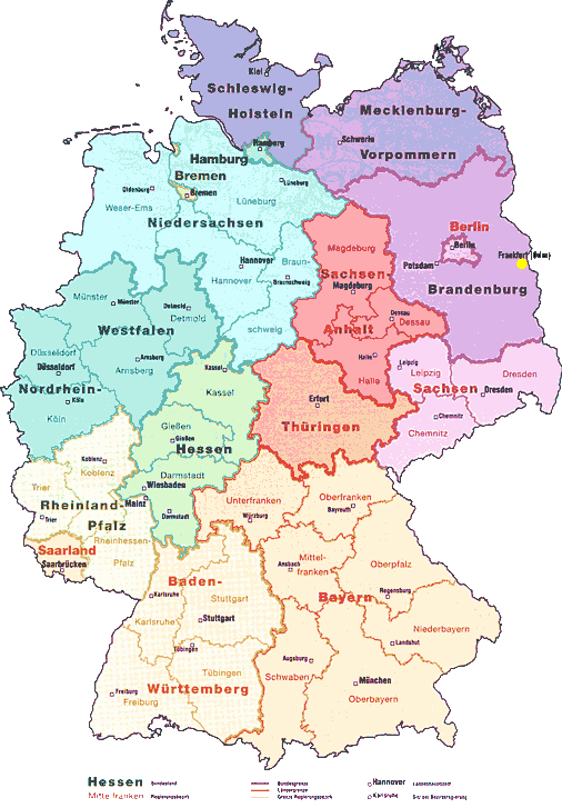 Deutschlandkarte